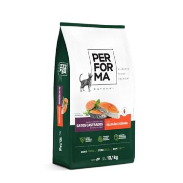 Imagem de Ração P/Gato Castrado Performa Salmão e Goiaba 1kg