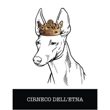 Imagem de Cirneco dell'Etna: Cirneco dell'Etna King/Queen Wearing Crown 8.5 x 11 Notebook Journal, 200 lined pages