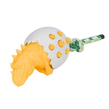 Imagem de YOUTHINK Dinosaur Egg Dog Chew Dinosaur Egg Dog Chew, Brinquedo Durável de Escova de Dentes para Cães TPR para Atendimento Odontológico, Brinquedo Multifuncional Resistente à Mordida para Raças