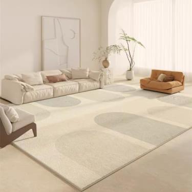 Imagem de Tapete à prova d'água e anti-incrustante para decoração de sala de estar (100x150 cm/SXB-3)