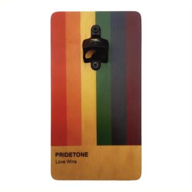 Imagem de Abridor de Garrafa Magnético Parede - Love Wins