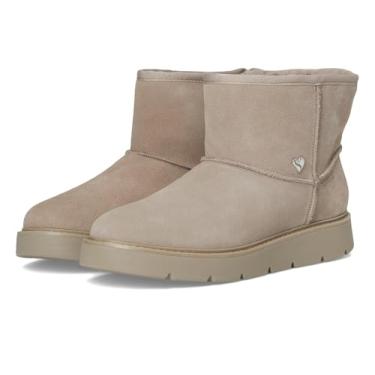 Imagem de Skechers Bota de neve feminina Keepsakes Cozy Shorty Hands Free Slip-ins, Cinzento-acastan, 40