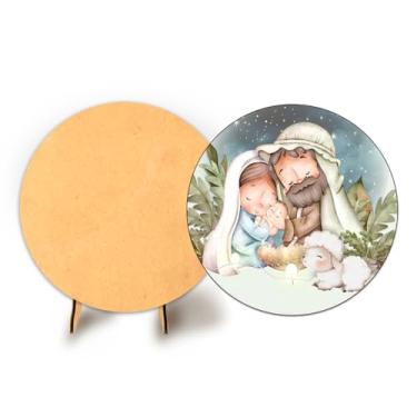 Imagem de Painel Sublimado Com Elastico 50cm Flores + Suporte MDF (NAT149)