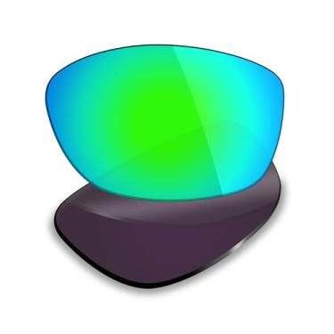 Imagem de Mryok Lentes de substituição para Arnette La Pistola AN4179 - Opções, Polarizado - Verde esmeralda, One Size
