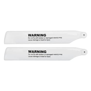 Imagem de Grcfumo 1 par de hélices de aeronaves RC, hélice de avião Rc, substituição de lâminas para peças de helicóptero XK K110 RC