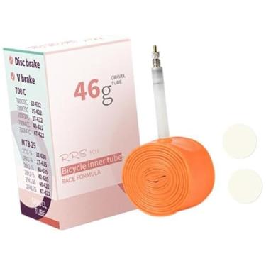 Imagem de Colaxi Câmara de ar para bicicleta com válvula, substituição e manutenção de pneus sobressalentes, TPU com remendos para pneus, câmara de ar para ciclismo ao, Style E