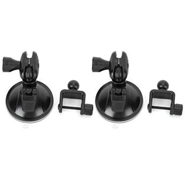 Imagem de XUXHOU Suporte Conveniente para DVR Ventoso Com um Suporte ABS de Aspiração de 360 ​​graus para o Guia do Gravador de Vídeo Ideal para Motoristas (Cabeça em forma de U.)