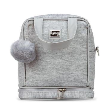 Imagem de Frasqueira Térmica de Maternidade Hug Barcelona Cinza-Unissex