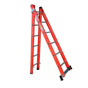 Imagem de Escada de Fibra tipo Tesoura e Singela 12DG - Bertolo