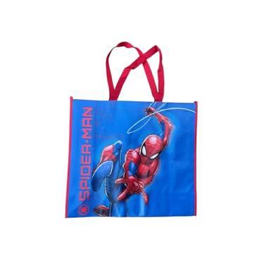 Imagem de Legacy Licensing Partners Marvel's Spiderman Comics Bolsa reutilizável gigante extragrande 66 cm