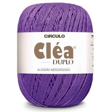 Imagem de Fio Linha Clea Duplo 508m Círculo 150g Ideal Crochê E Tricô (6567 - ROXO CÍTRICO)