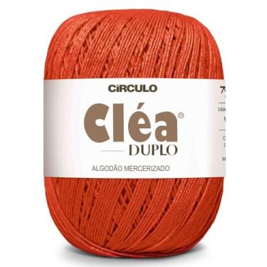 Imagem de Fio Linha Clea Duplo 508m Círculo 150g Ideal Crochê E Tricô (4021 - TANGERINA TANGO)
