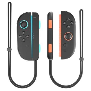 Imagem de 2Pack Wrist Strap for Switch 2 Joycon, Adjustable Controller Hand Grip Easy to Install, Gamepad Wrist Strap Lanyard for Joycon 2 Controller,Black