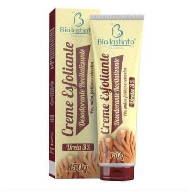 Imagem de 2x Creme Esfoliante Ureia 3% Desodorante Revitalizante Pés e Maõs 150g