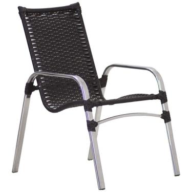 Imagem de Cadeira Emily Em Alumínio Para Trama O Tabaco