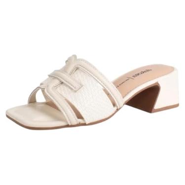 Imagem de Tamanco Feminino Conforto Fácil Calce Salto Baixo Dakota