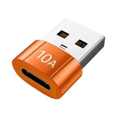 Imagem de Adaptador USB-C Para USB Fêmea 10A De Carregamento Rápido OTG Para Mac