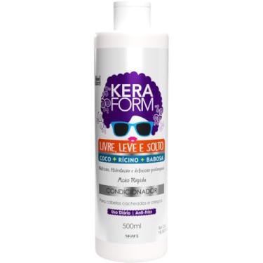 Imagem de Condicionador Keraform Livre, Leve e Solto 500ml, Skafe