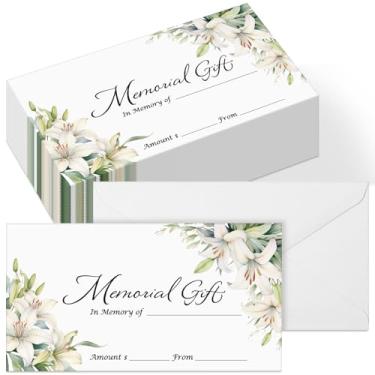 Imagem de AmazingSpark Envelopes de oferta de aniversário de 120 peças para dízimo de igreja e envelopes de oferta de doações, cheques, dinheiro, presente de igreja para ocasiões religiosas de batismo (flor)