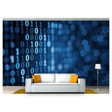 Imagem de Papel De Parede Tecnologia Finanças Computação Tec05 3M² - Você Decpra