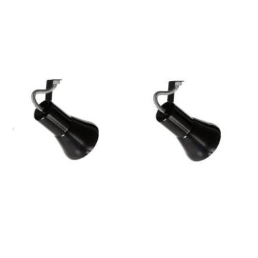 Imagem de Kit 2 Spot Trilho Perfilado Eletro calha Par20 Bulbo OL3 - Hiperlight