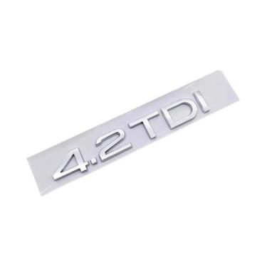 Imagem de Emblema Adesivo 3D ABS Para Porta-Malas De Carro Para Audi A3 A4 A5 A6