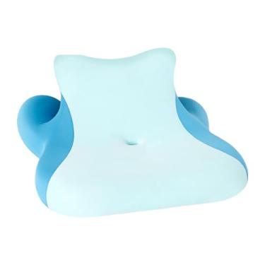 Imagem de YWJLQH Almofada de espuma viscoelástica para cochilo na mesa, apoio ergonômico para cabeça e queixo, apoio para pescoço, almofada para viagem e leitura