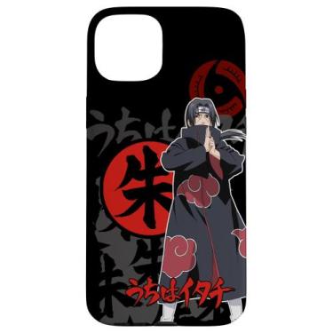 Imagem de Funda para iPhone 15 Plus de Naruto Itachi, diseño de anime