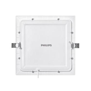 Imagem de Plafon embutir Philips quadrado 18W amarela 3000K BV 22x22