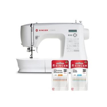 Imagem de Kit Máquina de Costura C5605 e Blisters de Agulhas