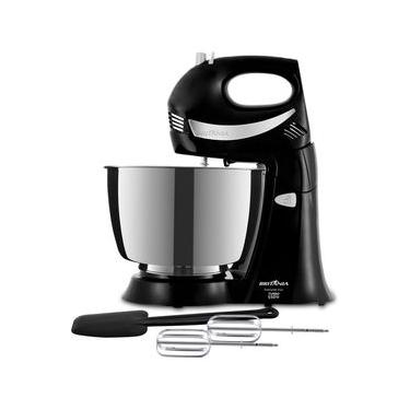 Imagem de Batedeira Britânia Diamante Inox PR Preto 4,3L 550W 2 em 1