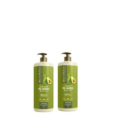 Imagem de Kit Shampoo + Condicionador Pós Química 1L - Bio Extratus