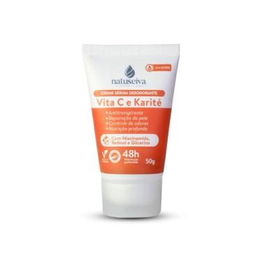 Imagem de Creme Antitranspirante Natuseiva Vita C e Karité 50g | Hidratação, Nutrição e Proteção por 48 Horas