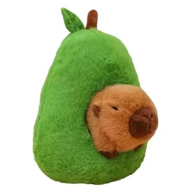 Imagem de Pelúcia Capivara Abacapi 35cm – Fofura Coreana Garantida Mimos Korea