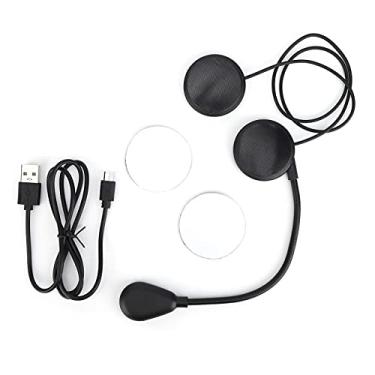 Imagem de aqxreight M5H Motocicleta 5.0 Capacete Fones de Ouvido Atendimento Automático de Chamadas Com Redução de Ruído Inteligente Fone de Ouvido Esportivo para Motocicleta para Bateria de 250mAh Horas 1 5