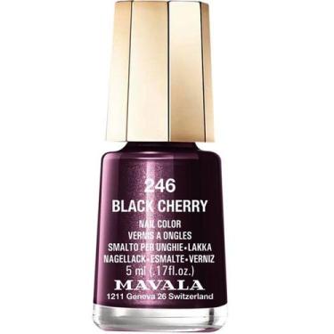 Imagem de Esmalte Mini Color Mavala - 246 Black Cherry, Black