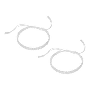 Imagem de PATIKIL Pulseiras trançadas feitas à mão, pulseiras de corda trançada ajustáveis, pulseiras tibetanas de proteção da sorte, One Size, Nylon, Sem Pedra Preciosa