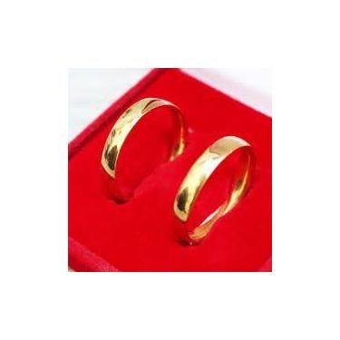 Imagem de Alianças Casamento Ouro 18 Kilates 7 gramas