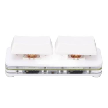 Imagem de Generic Teclado Programável do PC, Interruptor Vermelho Multifuncional do Teclado OSU Programável da Função de Memória para a Música (Branco)