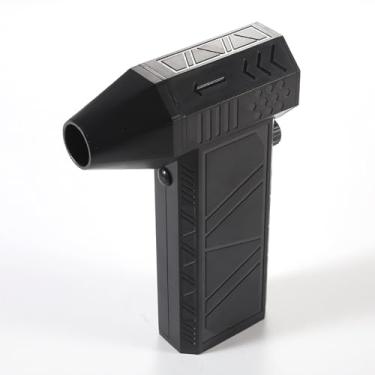 Imagem de Asixxsix Ventilador de Ar para Secador de Carro Portátil, Espanador de Ar Comprimido de 13.000 RPM Com Carregamento Rápido de 10 W, Mini Soprador Portátil Ajustável para (Turbofan canalizado X6 preto)
