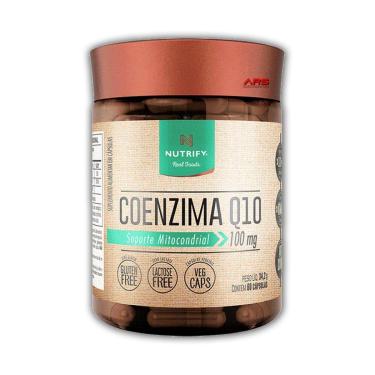 Imagem de Coenzima Q10 100mg + Vitamina E 60 caps - Nutrify;Sabor:Sem-Unissex