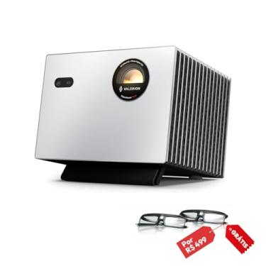 Imagem de Valerion StreamMaster Plus2 Projetor a Laser 4K - Cinema IMAX de 300", 4ms | 240Hz, Projetor para Jogos com 3D, Dolby Vision, HDR10, Google TV, Casa Inteligente e Assistente de IA