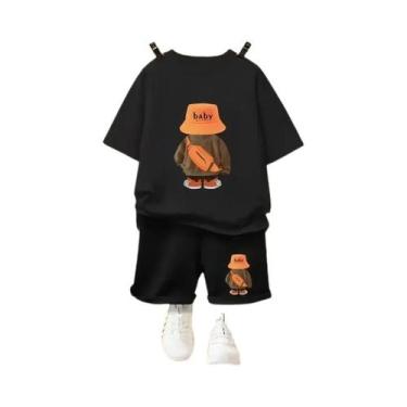 Imagem de Conjunto De Roupas De Verão Para Crianças, Meninas E Meninos, Camiseta