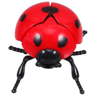 Imagem de YARNOW Unique Wind-up Ladybug Toy Realistic Simulation Insect Safe Fun for Boys and Girls Playtime