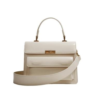 Imagem de GAFNED Bolsa tiracolo vintage feminina de couro PU nova tendência 2022 moda bolsa clutch pequena preta marrom, 3, One Size