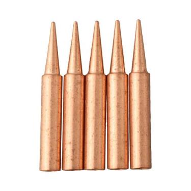 Imagem de Pontas De Ferro De Solda De Cobre 900M-T 5 Peças Para Estação De Repar