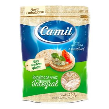 Imagem de Mini Biscoito De Arroz Integral Camil 150g