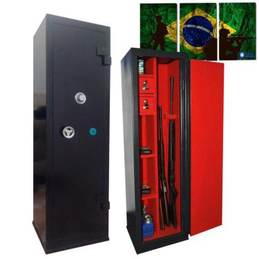 Imagem de Cofre Digital Para Ar Mas Longas 130X38 Cr, Cac, Eb, Sinarm , Linha B