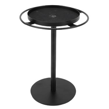 Imagem de AUNMAS Organizador de óculos de Sol de Metal, 9 Pares de Capacidade para óculos, Suporte de de Sol de Ferro Com Bandeja de Armazenamento, Almofadas Antiderrapantes, para , (Preta)