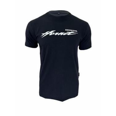 Imagem de Camiseta Masculina Hornet 100% algodão, Preto, G1